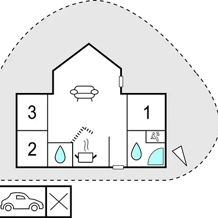 In With Sauna * Fårvang